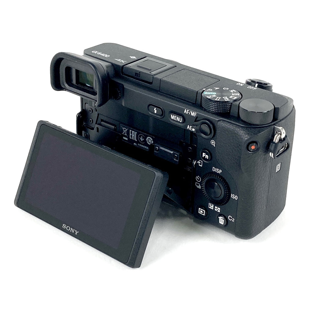 ソニー SONY α6400 ダブルズームレンズキット ILCE-6400Y ブラック デジタル ミラーレス 一眼カメラ 【中古】