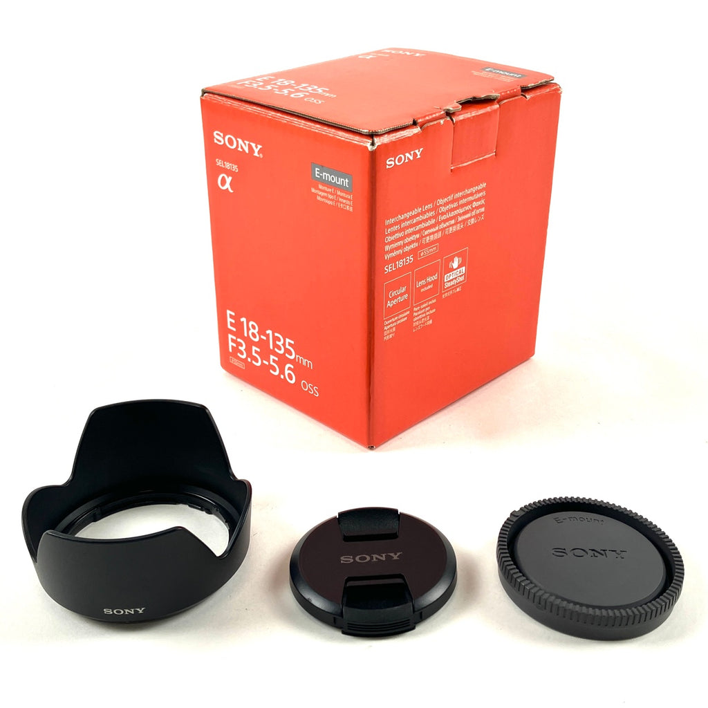 ソニー SONY E 18-135mm F3.5-5.6 OSS SEL18135 一眼カメラ用レンズ（オートフォーカス） 【中古】cambb