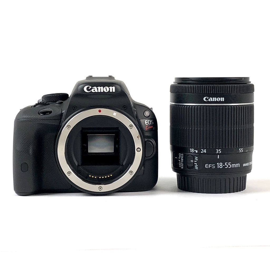 【在庫一掃】 キヤノン Canon EOS Kiss X7 EF-S 18-55 IS STM レンズキット デジタル 一眼レフカメラ 【中古】cambb