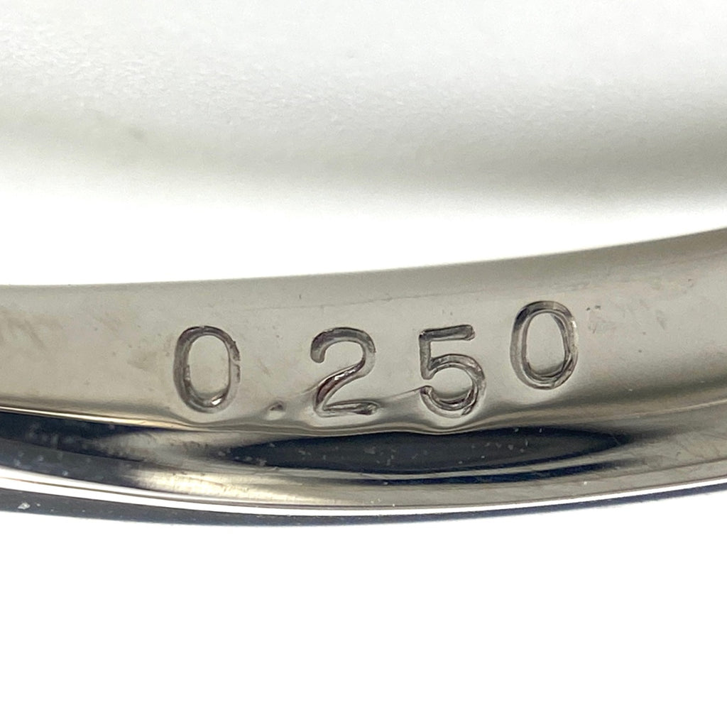 パール デザインリング プラチナ メレダイヤ 指輪 真珠 リング 14号 Pt900 パール ダイヤモンド レディース 【中古】nbjwl
