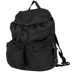 プラダ ロゴプレート リュックサック デイパック バックパック リュック ナイロン ネロ(ブラック) V164 レディース 【中古】brbag