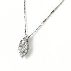 メレダイヤ デザインネックレス プラチナ ペンダント ネックレス Pt900 Pt850 ダイヤモンド レディース 【中古】nbjwl
