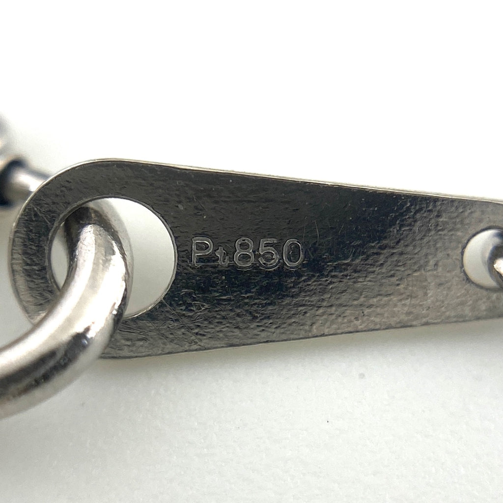 メレダイヤ デザインネックレス プラチナ ペンダント ネックレス Pt900 Pt850 ダイヤモンド レディース 【中古】nbjwl