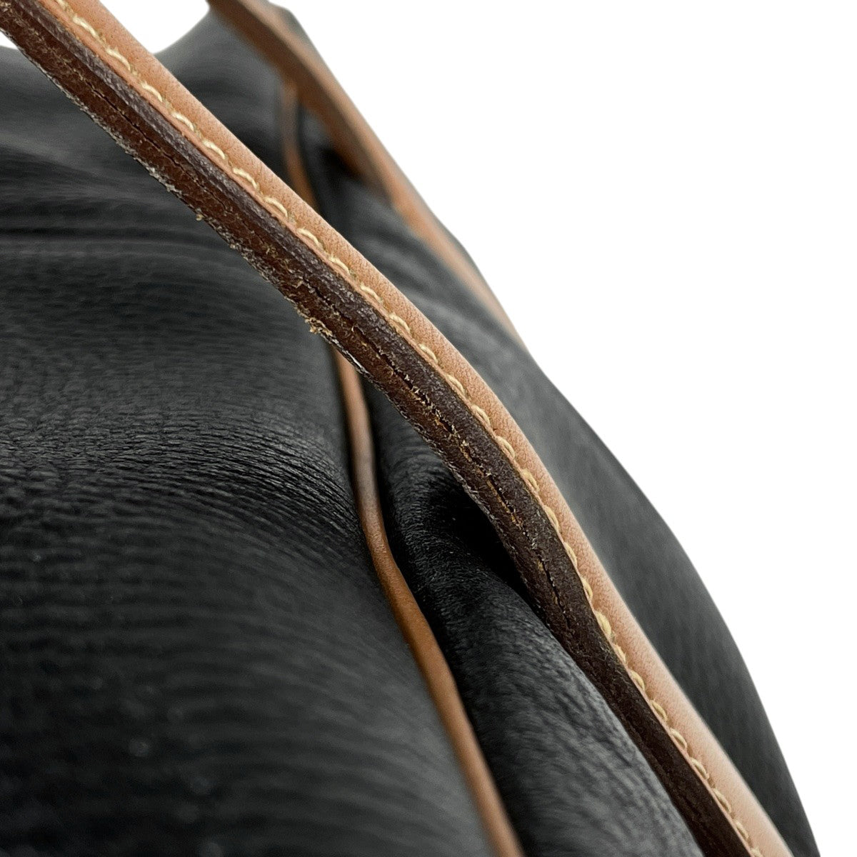 エルメス ヴィクトリア50 ブラック アルデンヌ □O刻印 エルメス ボストンバッグ ヴィクトリア50 ブラック/シルバー金具