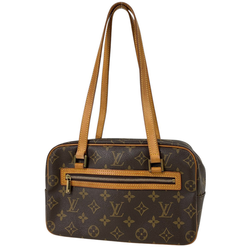 ルイ・ヴィトン シテ MM 肩掛け ショルダーバッグ モノグラム ブラウン M51182 レディース 【中古】brbag