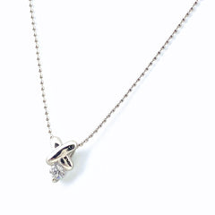 メレダイヤ デザインネックレス プラチナ ペンダント ネックレス Pt900 Pt850 ダイヤモンド レディース 【中古】nbjwl