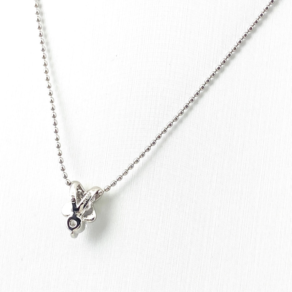 メレダイヤ デザインネックレス プラチナ ペンダント ネックレス Pt900 Pt850 ダイヤモンド レディース 【中古】nbjwl