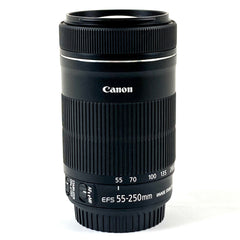 キヤノン Canon EF-S 55-250mm F4-5.6 IS STM 一眼カメラ用レンズ（オートフォーカス） 【中古】cambb