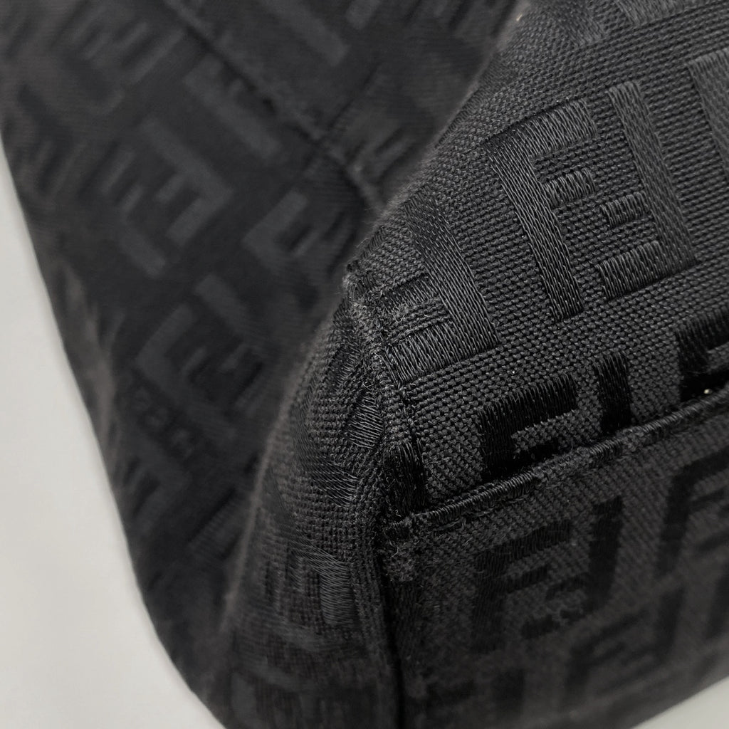 フェンディ ズッキーノ柄 トートバッグ ハンドバッグ トートバッグ キャンバス ブラウン 8BH131 レディース 【中古】brbag