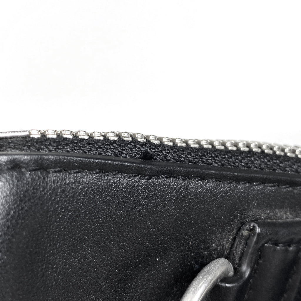 サンローランパリ ロゴ ハンドバッグ 2WAY ショルダーバッグ ハンドバッグ レザー ブラック 472706 レディース 【中古】brbag