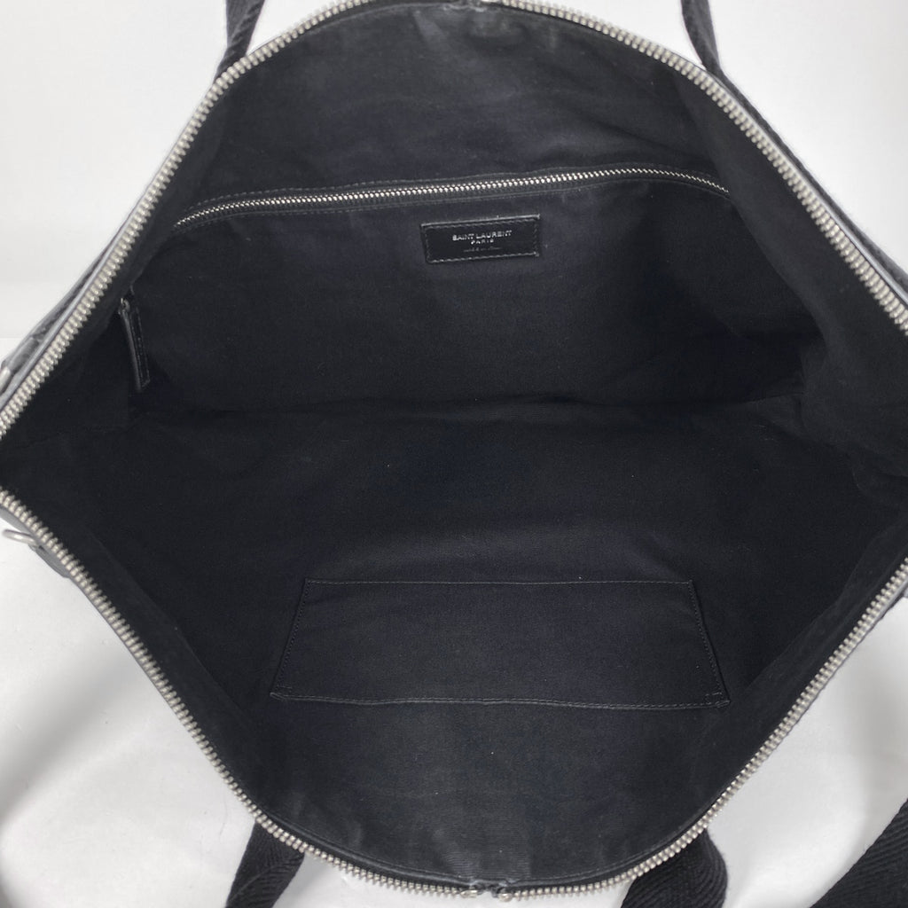 サンローランパリ ロゴ ハンドバッグ 2WAY ショルダーバッグ ハンドバッグ レザー ブラック 472706 レディース 【中古】brbag