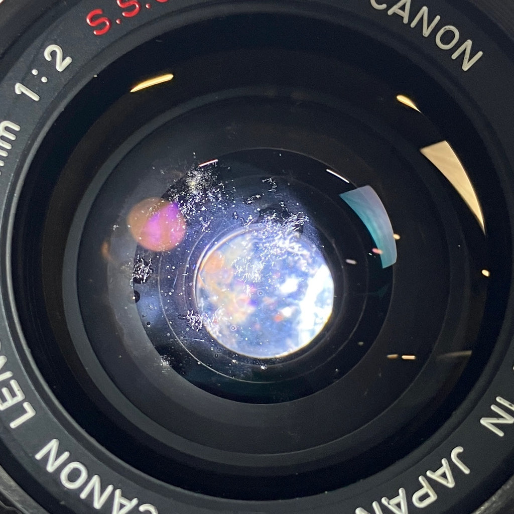 キヤノン Canon FD 28mm F2 S.S.C. 一眼カメラ用レンズ（マニュアルフォーカス） 【中古】cambb
