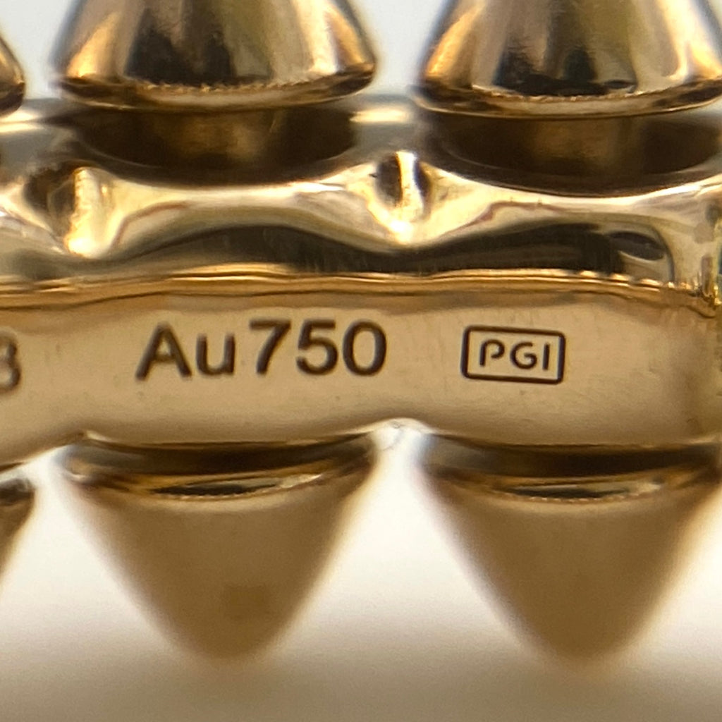 カルティエ クラッシュ ドゥ カルティエ リング YG イエローゴールド 指輪 スモールモデル リング 10.5号 750 レディース 【中古】brjwl