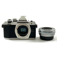 オリンパス OLYMPUS OM-D E-M10 Mark II 14-42mm EZレンズキット シルバー デジタル ミラーレス 一眼カメラ 【中古】cambb