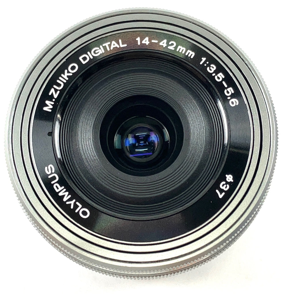 オリンパス OLYMPUS OM-D E-M10 Mark II 14-42mm EZレンズキット シルバー デジタル ミラーレス 一眼カメラ 【中古】cambb