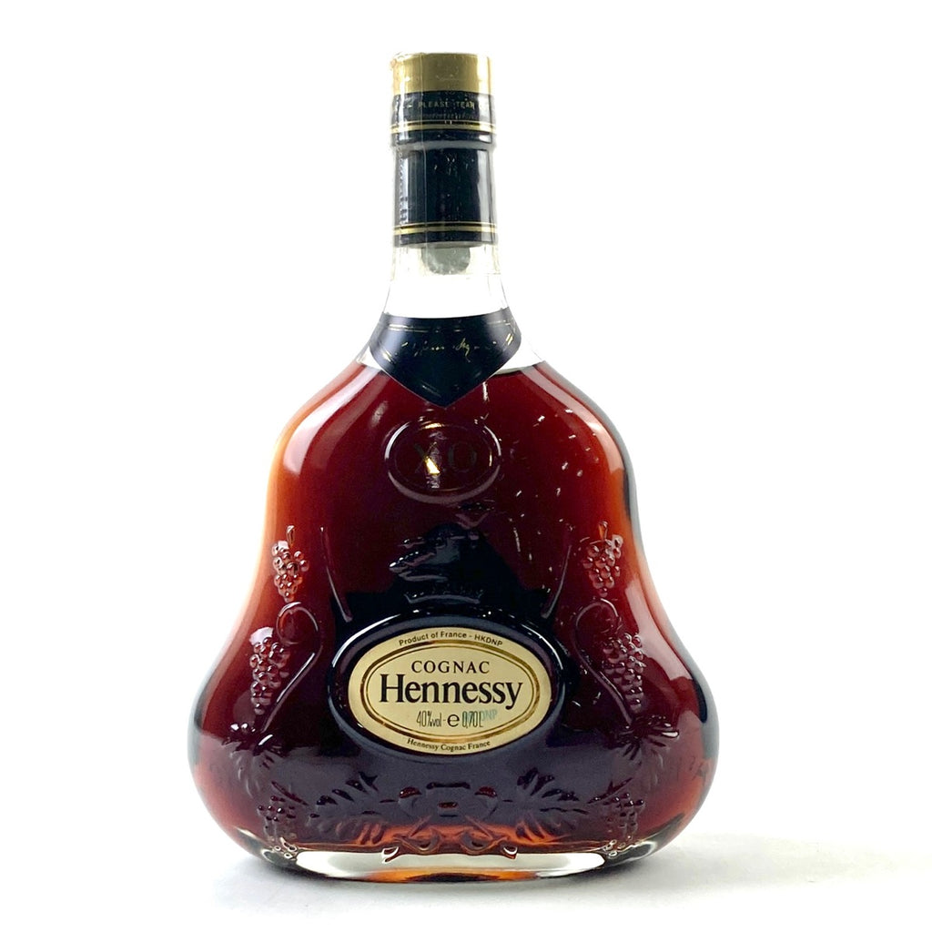 ヘネシー Hennessy XO 金キャップ クリアボトル 700ml ブランデー コニャック 【古酒】