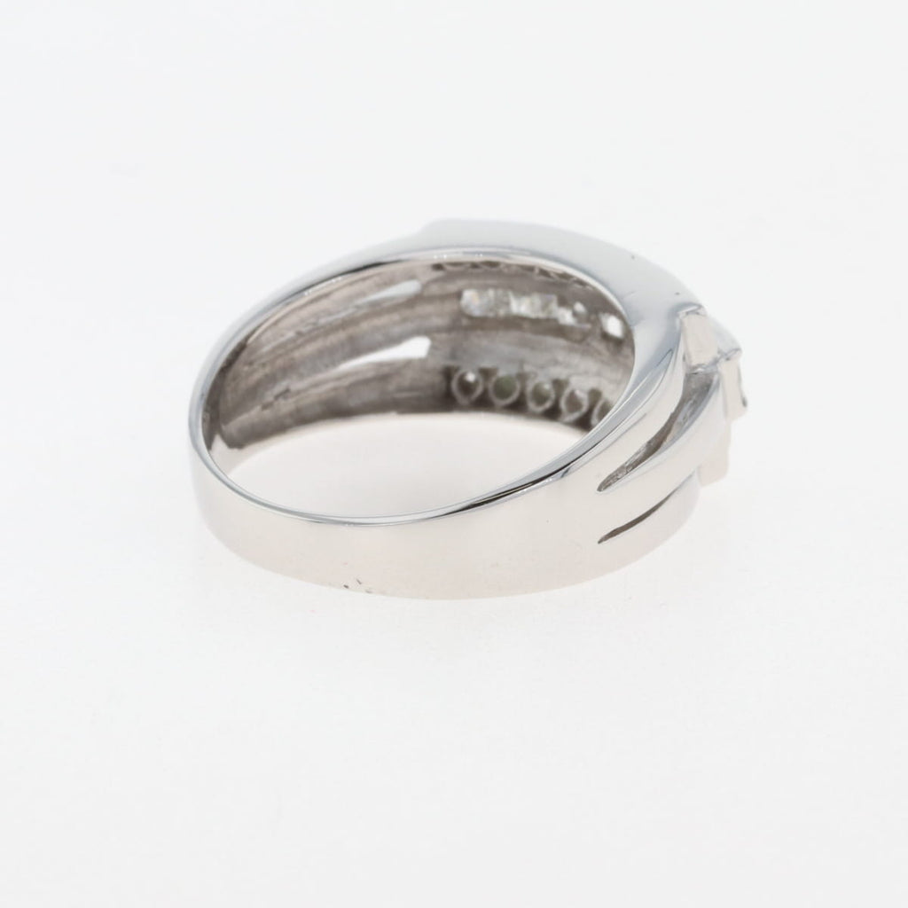 PT900 ダイヤモンド リング プラチナ 12号 0.95CT レディース 中古 nbjwl