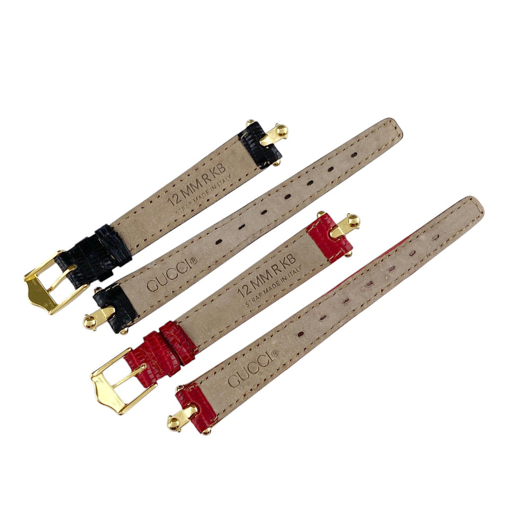グッチ チェンジベルト 1800L 腕時計 SS GP クォーツ ホワイト レディース 【中古】wtcbb