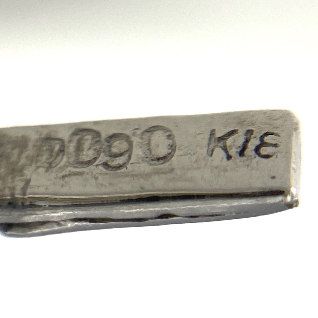 メレダイヤ デザインブレスレット YG イエローゴールド 腕輪 メレダイヤ ブレスレット K14 ダイヤモンド レディース 【中古】nbjwl