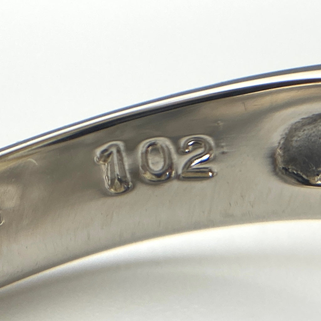 メレダイヤ デザインリング プラチナ 指輪 リング 10号 Pt900 ダイヤモンド レディース 【中古】