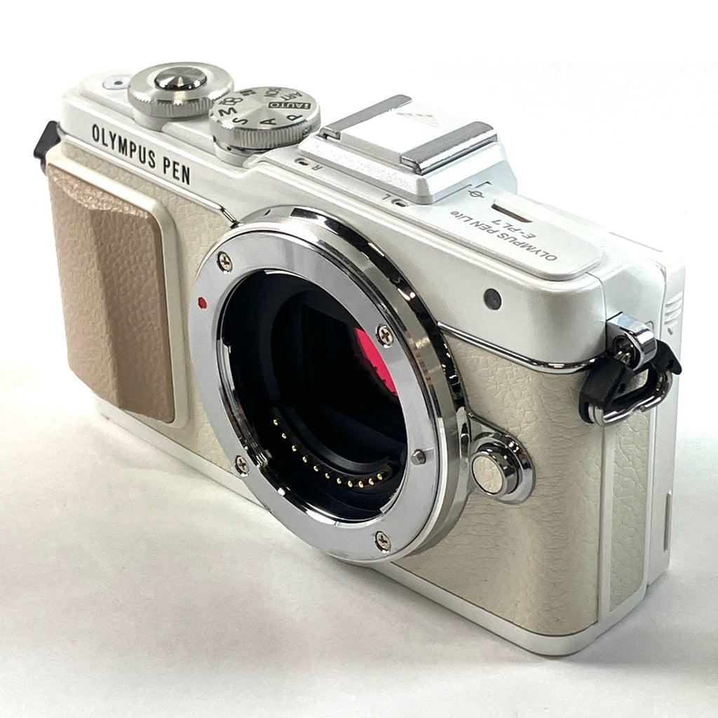 オリンパス OLYMPUS PEN Lite E-PL7 EZ ＋ M.ZUIKO DIGITAL 40-150mm F4.0-5.6 R デジタル ミラーレス 一眼カメラ 【中古】