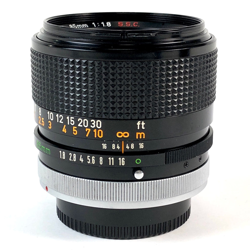 キヤノン Canon FD 85mm F1.8 S.S.C 一眼カメラ用レンズ（マニュアルフォーカス） 【中古】