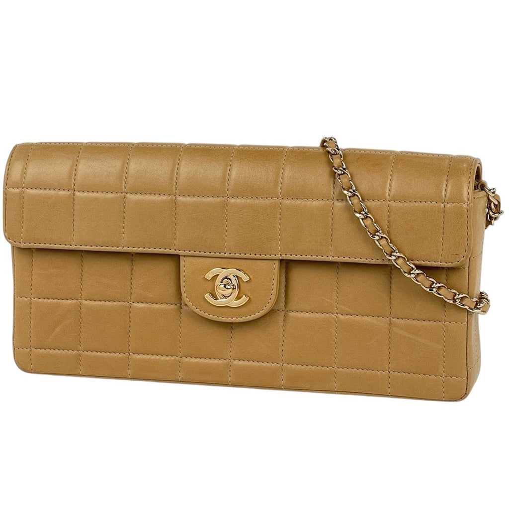 リカ様専用 ビンテージCHANEL ベージュ レザー ショルダーバック