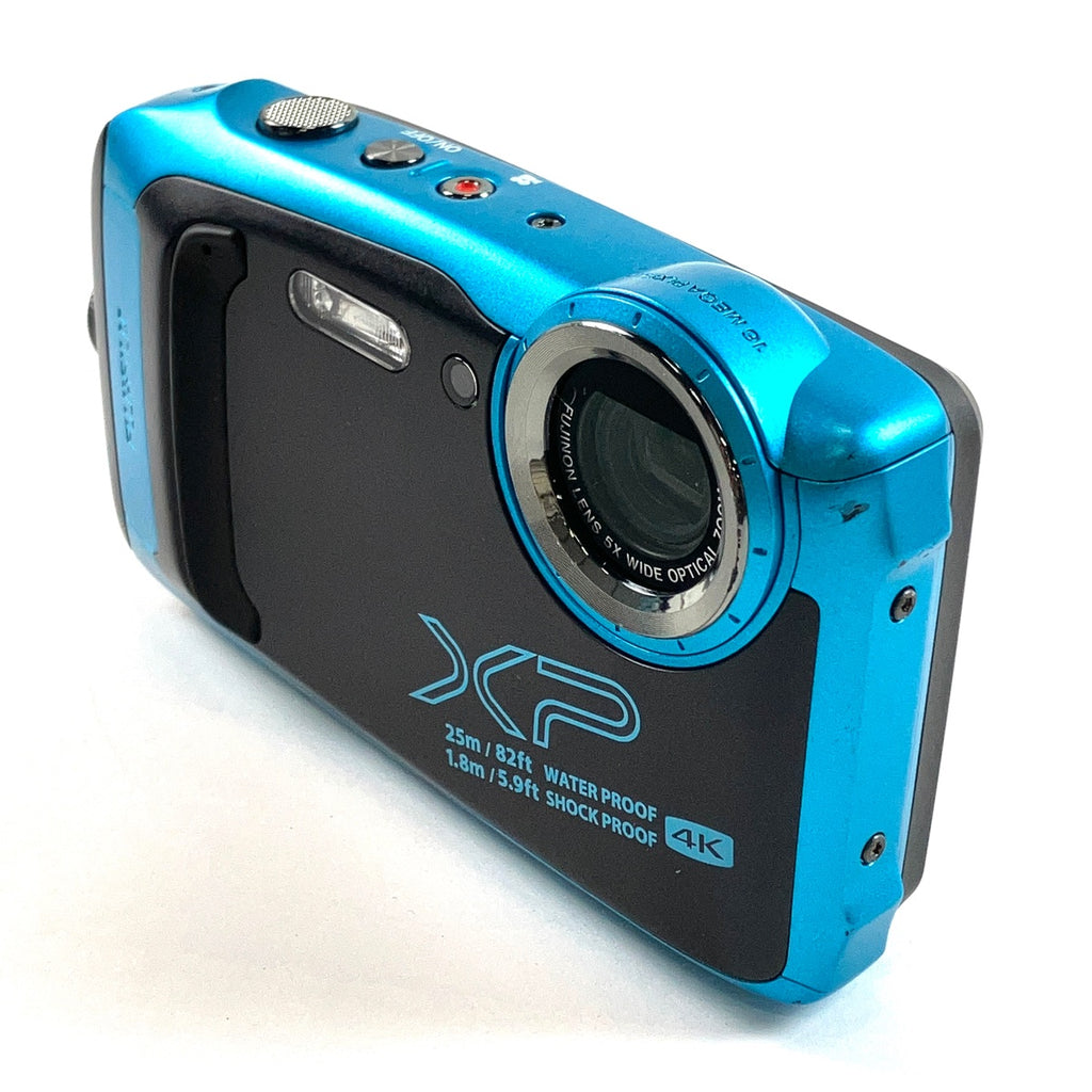 富士フイルム FUJIFILM FinePix XP140 スカイブルー コンパクトデジタルカメラ 【中古】