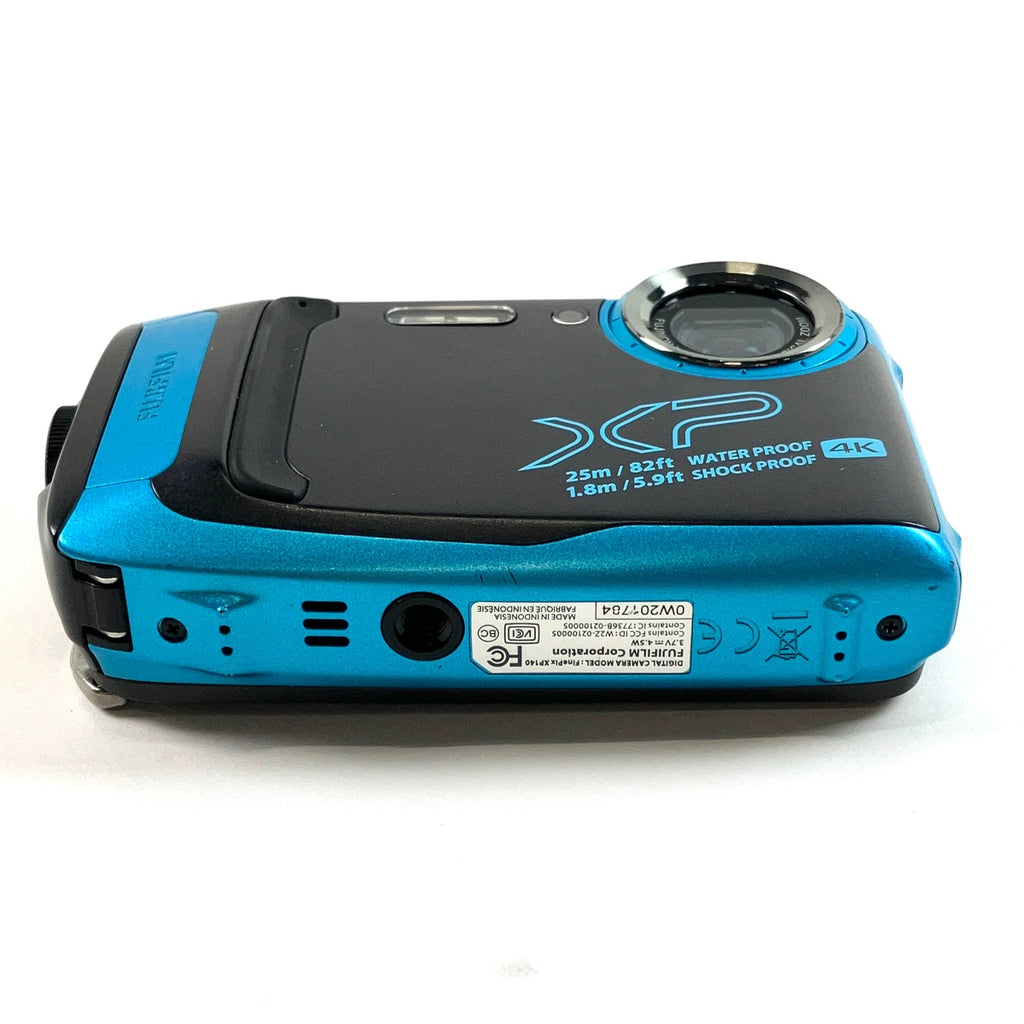 富士フイルム FUJIFILM FinePix XP140 スカイブルー コンパクトデジタルカメラ 【中古】