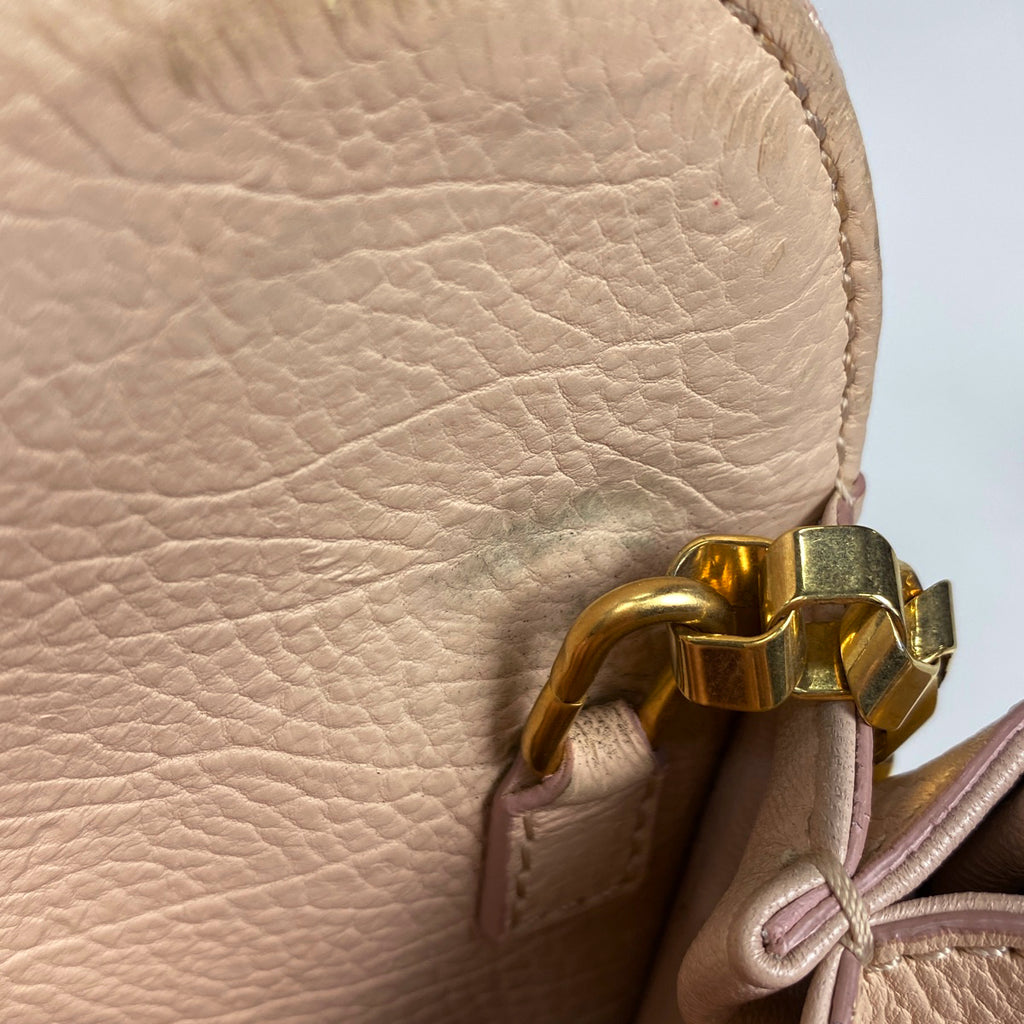 クロエ ルーシー チェーントートバッグ ショルダーバッグ トートバッグ レザー ピンク レディース 【中古】 brbag