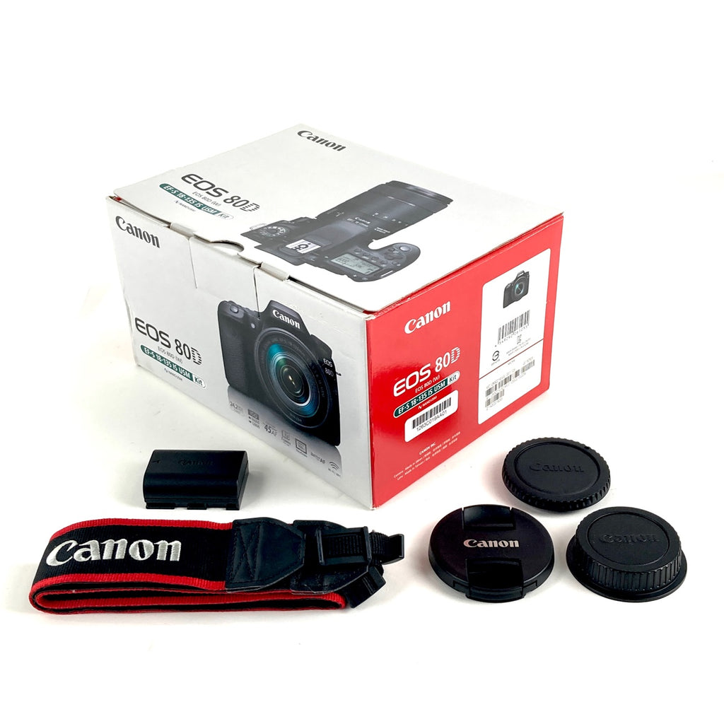 キヤノン Canon EOS 80D EF-S 18-135 IS USM レンズキット デジタル 一眼レフカメラ 【中古】