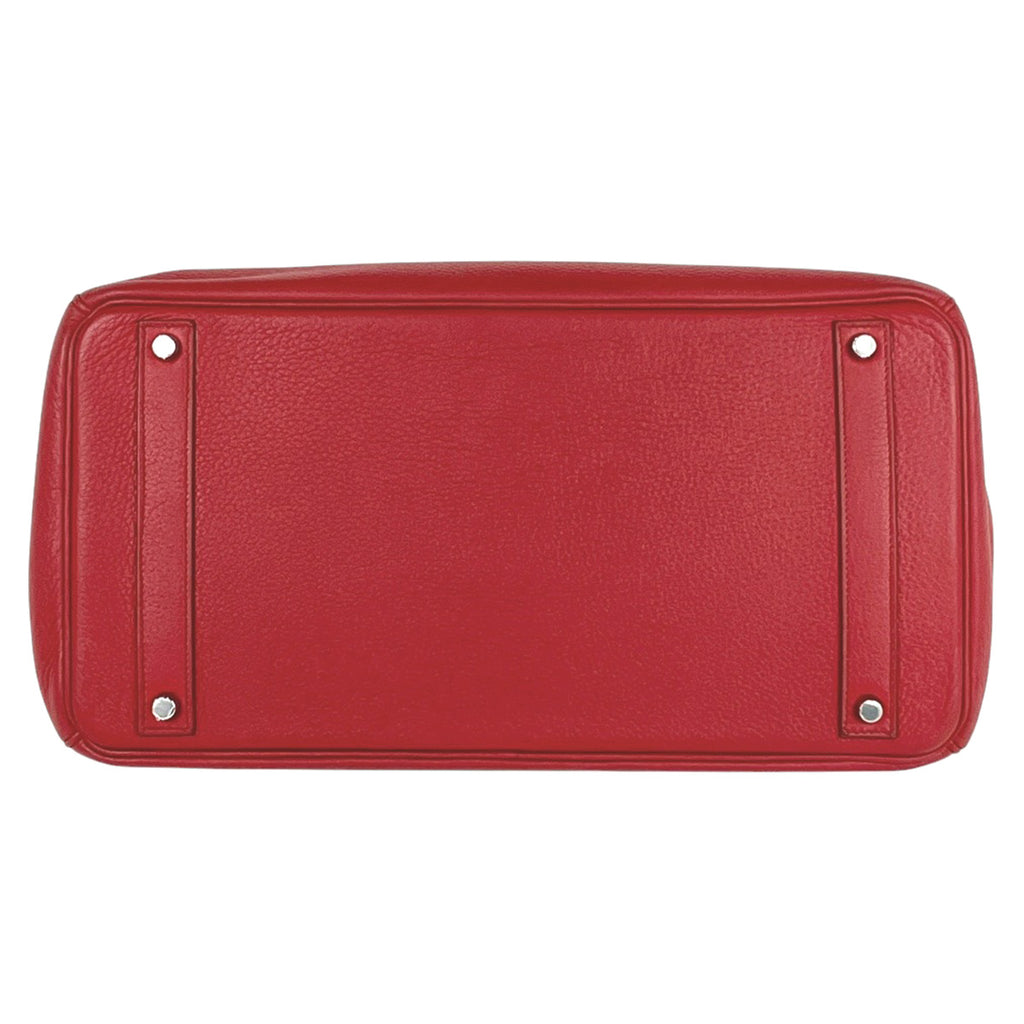 エルメス バーキン 40 ハンドバッグ トリヨンクレマンス レッド □O レディース 【中古】brbag