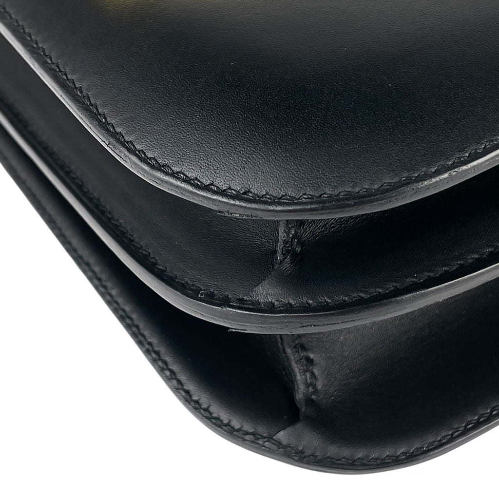 エルメス コンスタンス 29 カルターブル Hロゴ ショルダーバッグ ハンドバッグ ソンブレロ ブラック T レディース 【中古】brbag