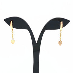 カルティエ モナムール ピアス PG ピンクゴールド ハート ピアス 750 レディース 【中古】brjwl