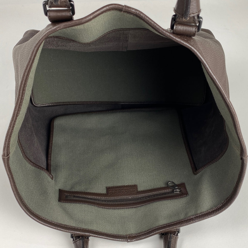ボッテガヴェネタ イントレチャート トートバッグ ハンドバッグ トートバッグ レザー ブラウン レディース 【中古】brbag