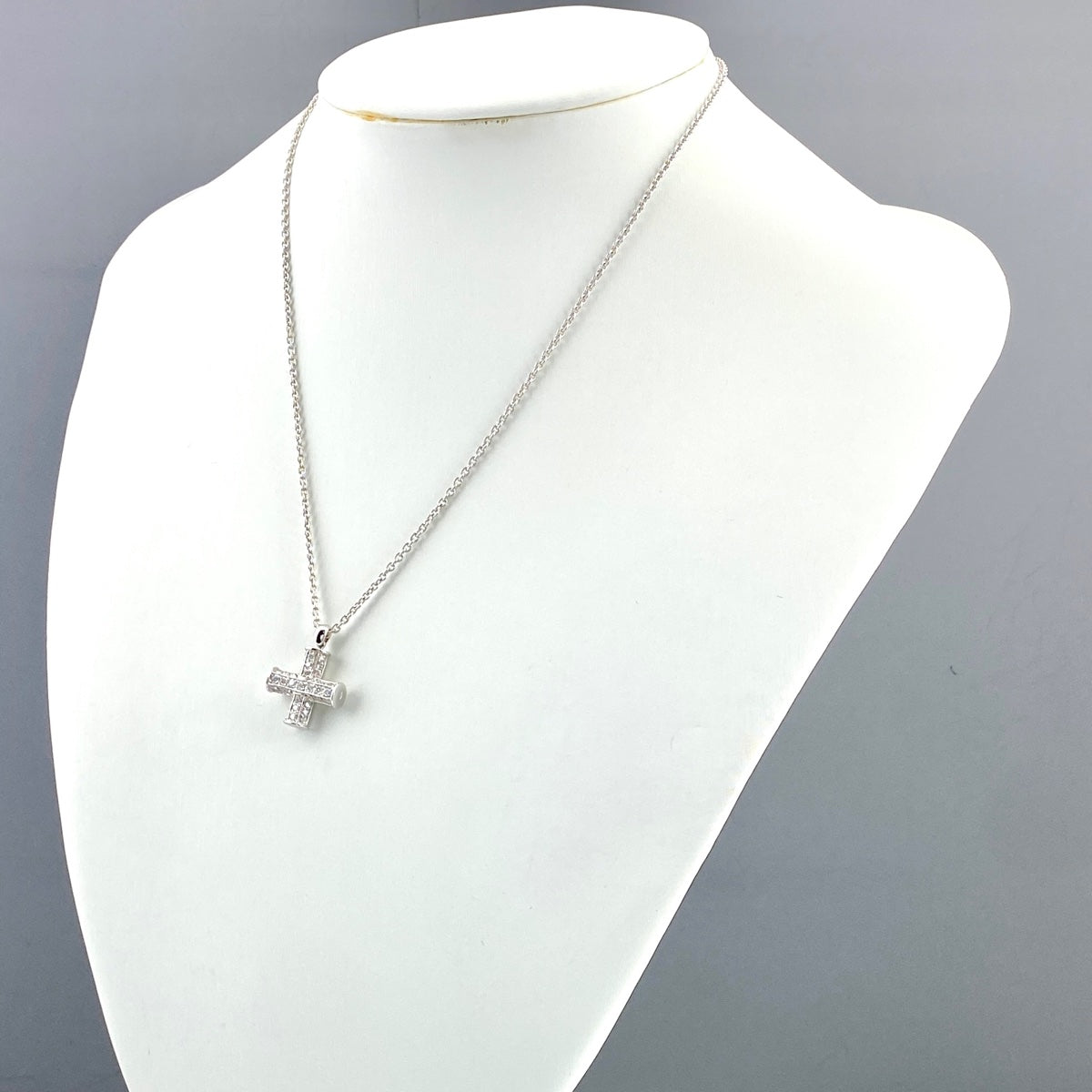 ブルガリ　新品未使用　十字架　ネックレス BVLGARI - ブルガリ BVLGARI ネックレス レディース メンズ