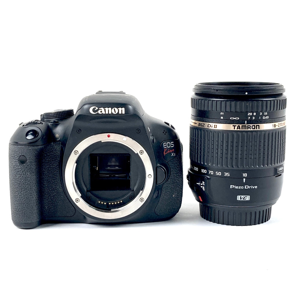 キヤノン Canon EOS Kiss X5 + 18-270mm F3.5-6.3 Di II VC PZD B008 (キヤノンEF用) デジタル 一眼レフカメラ 【中古】