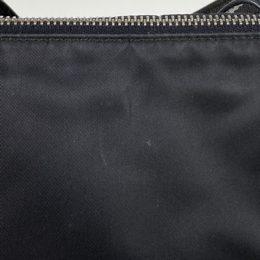プラダ ロゴプレート トートバッグ ショルダーバッグ トートバッグ ナイロン ネロ(ブラック) レディース 【中古】brbag