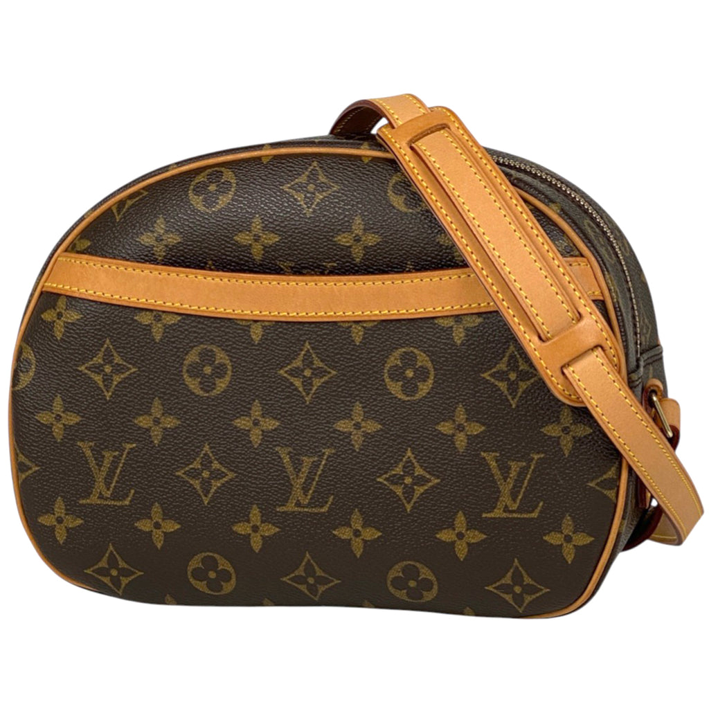 ルイ・ヴィトン ブロワ 斜め掛け ショルダーバッグ モノグラム ブラウン M51221 レディース 【中古】brbag