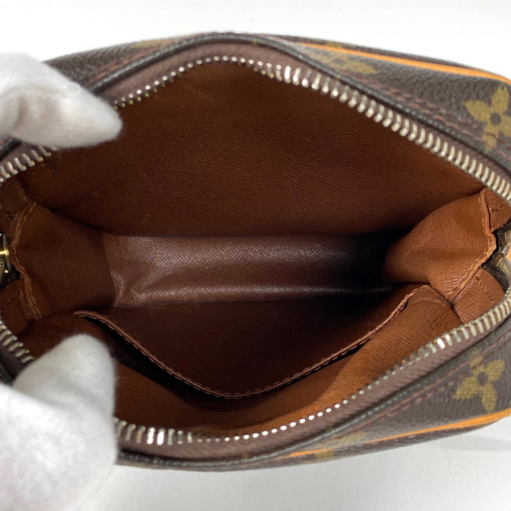 ルイ・ヴィトン ダヌーブ 斜め掛け ショルダーバッグ モノグラム ブラウン M45266 レディース 【中古】brbag