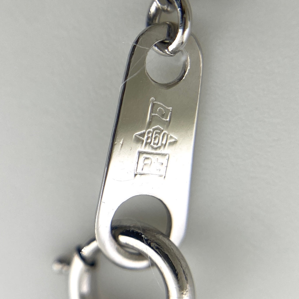ダイヤモンド デザインネックレス プラチナ ペンダント ネックレス Pt900 Pt850 ダイヤモンド レディース 【中古】nbjwl