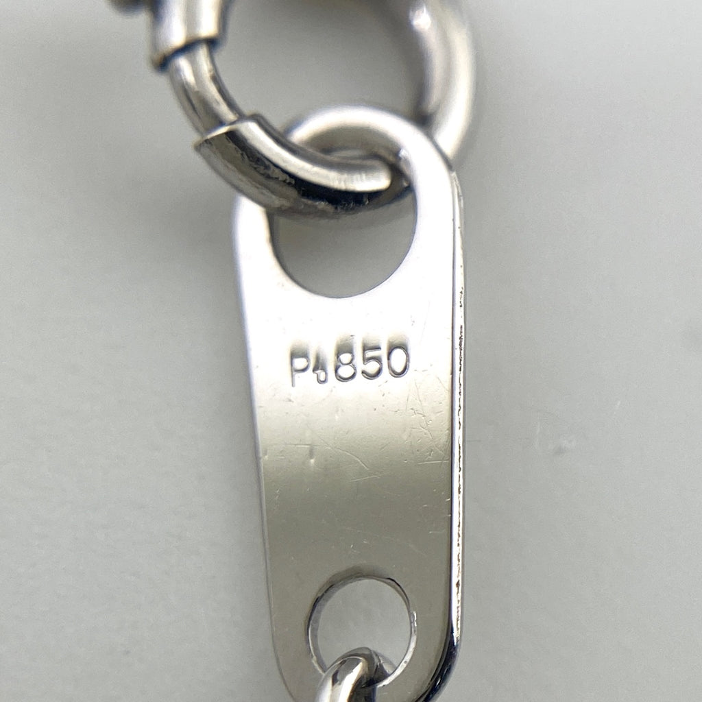 ダイヤモンド デザインネックレス プラチナ ペンダント ネックレス Pt900 Pt850 ダイヤモンド レディース 【中古】nbjwl