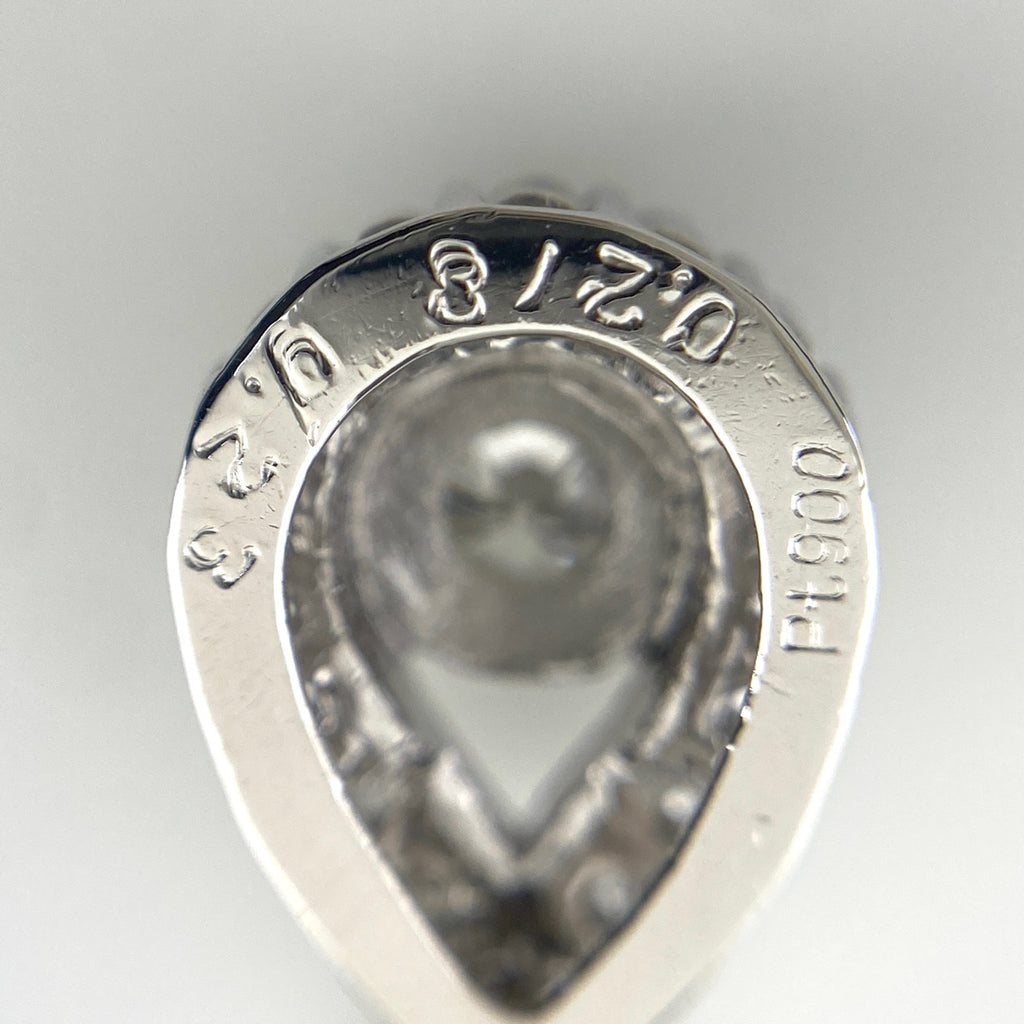 ダイヤモンド デザインネックレス プラチナ ペンダント ネックレス Pt900 Pt850 ダイヤモンド レディース 【中古】nbjwl