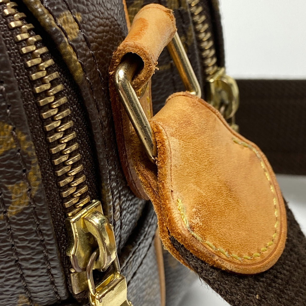 ルイ・ヴィトン リポーター PM 斜め掛け ショルダーバッグ モノグラム ブラウン M45254 レディース 【中古】 brbag