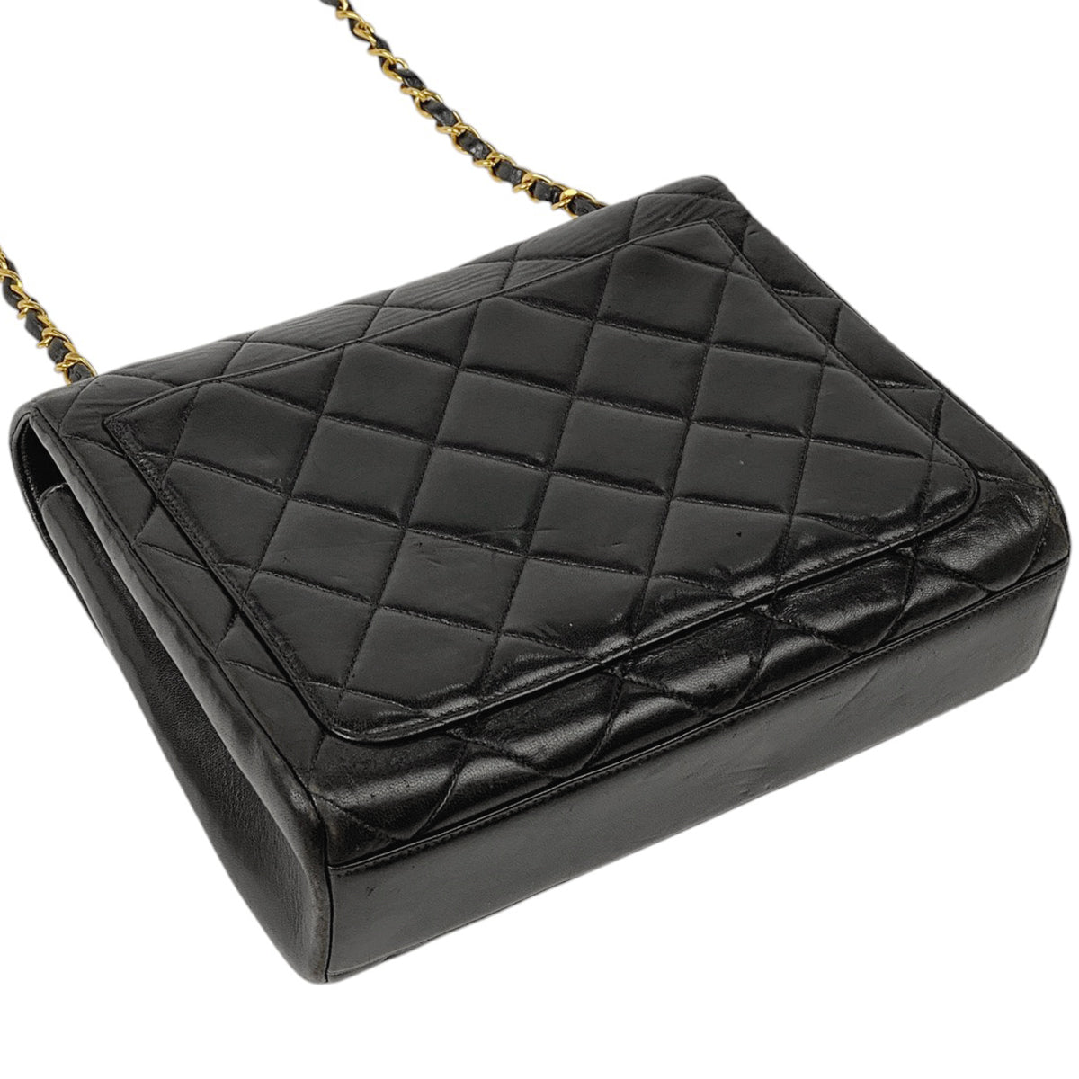 シャネル レザー パイソン ココマーク ショルダーバッグ CHANEL シャネル ココマーク ブランドオフ エキゾチックレザー