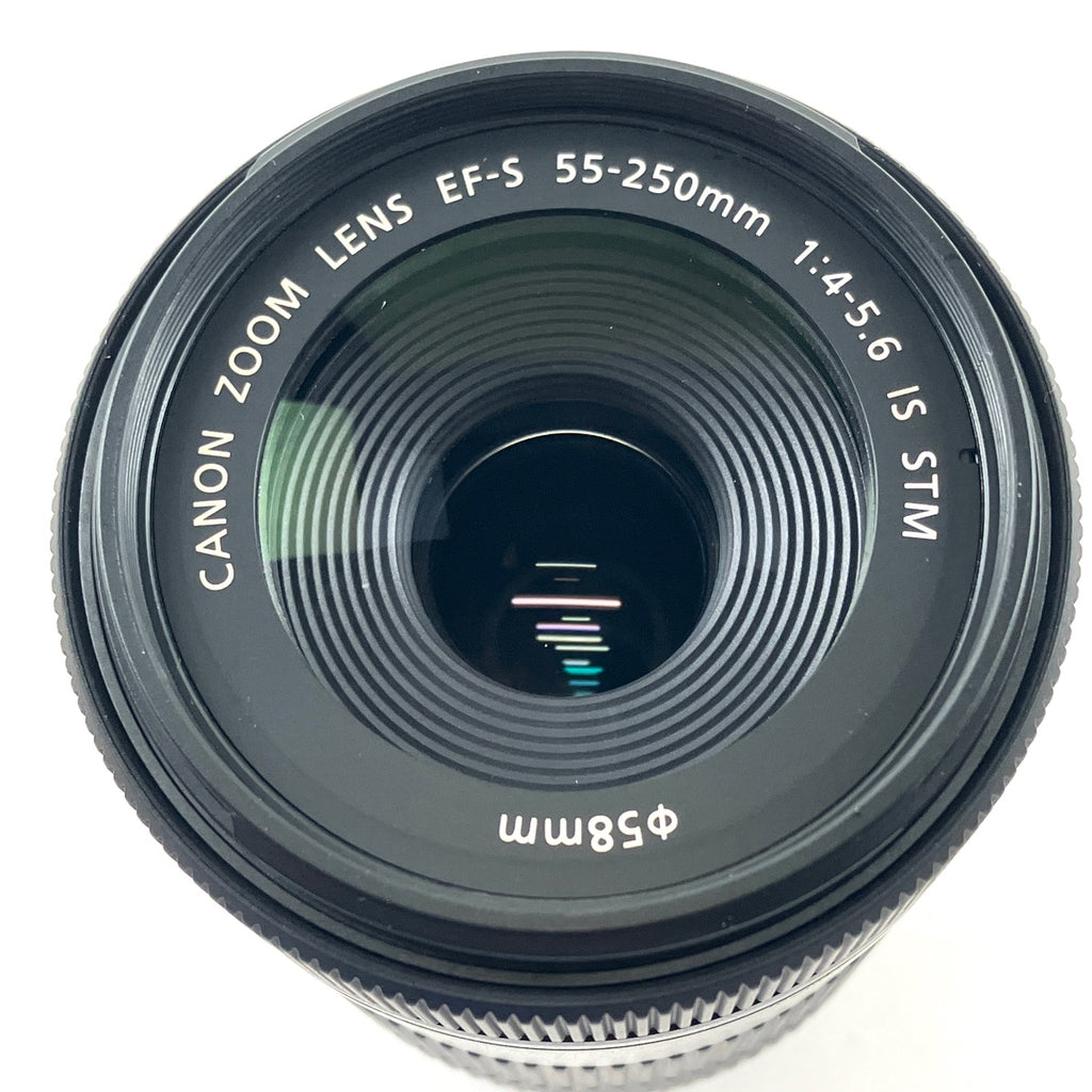 キヤノン Canon EF-S 55-250mm F4-5.6 IS STM 一眼カメラ用レンズ（オートフォーカス） 【中古】cambb