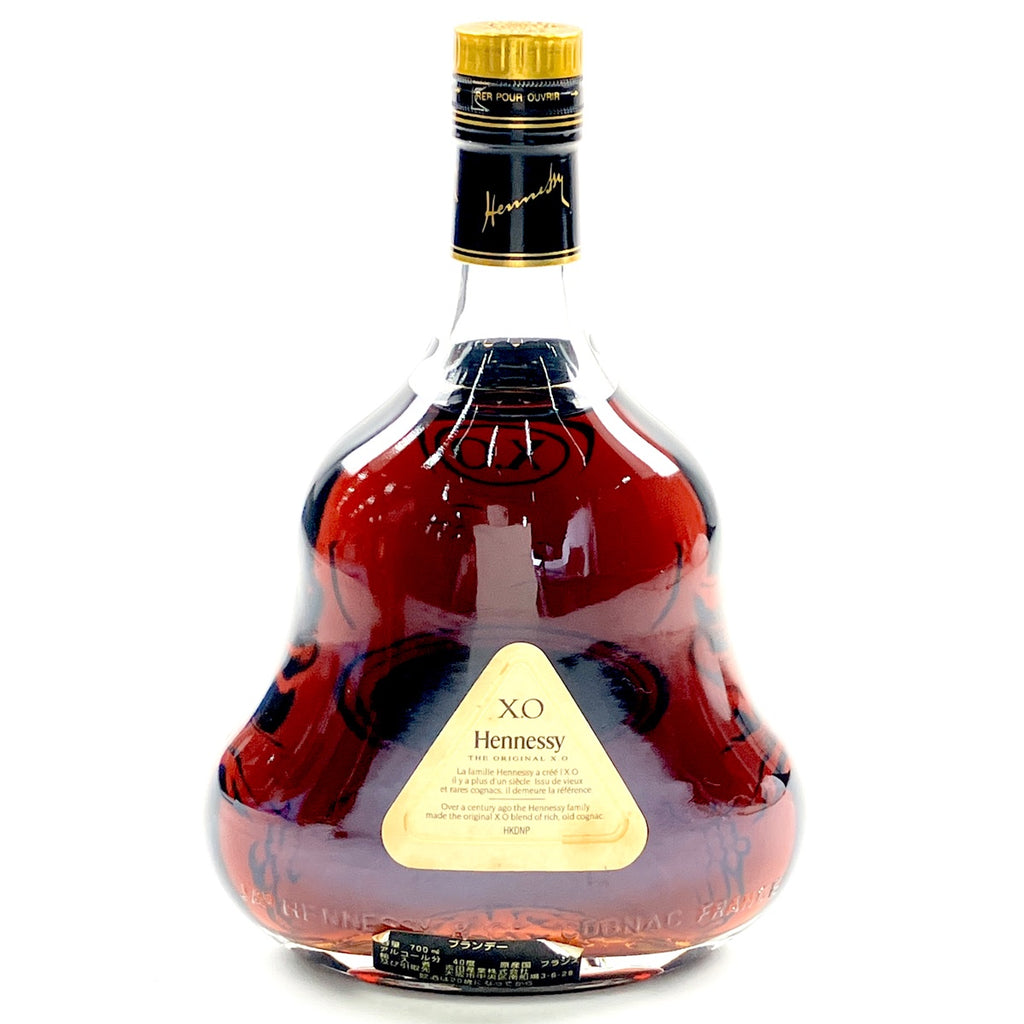 ヘネシー Hennessy XO 金キャップ クリアボトル 700ml ブランデー コニャック 【古酒】liqbb