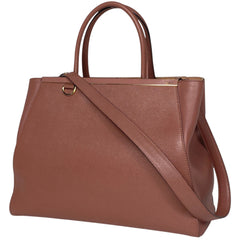 フェンディ トゥージュール 2WAY ショルダーバッグ ハンドバッグ レザー ピンク 8BH250 レディース 【中古】brbag