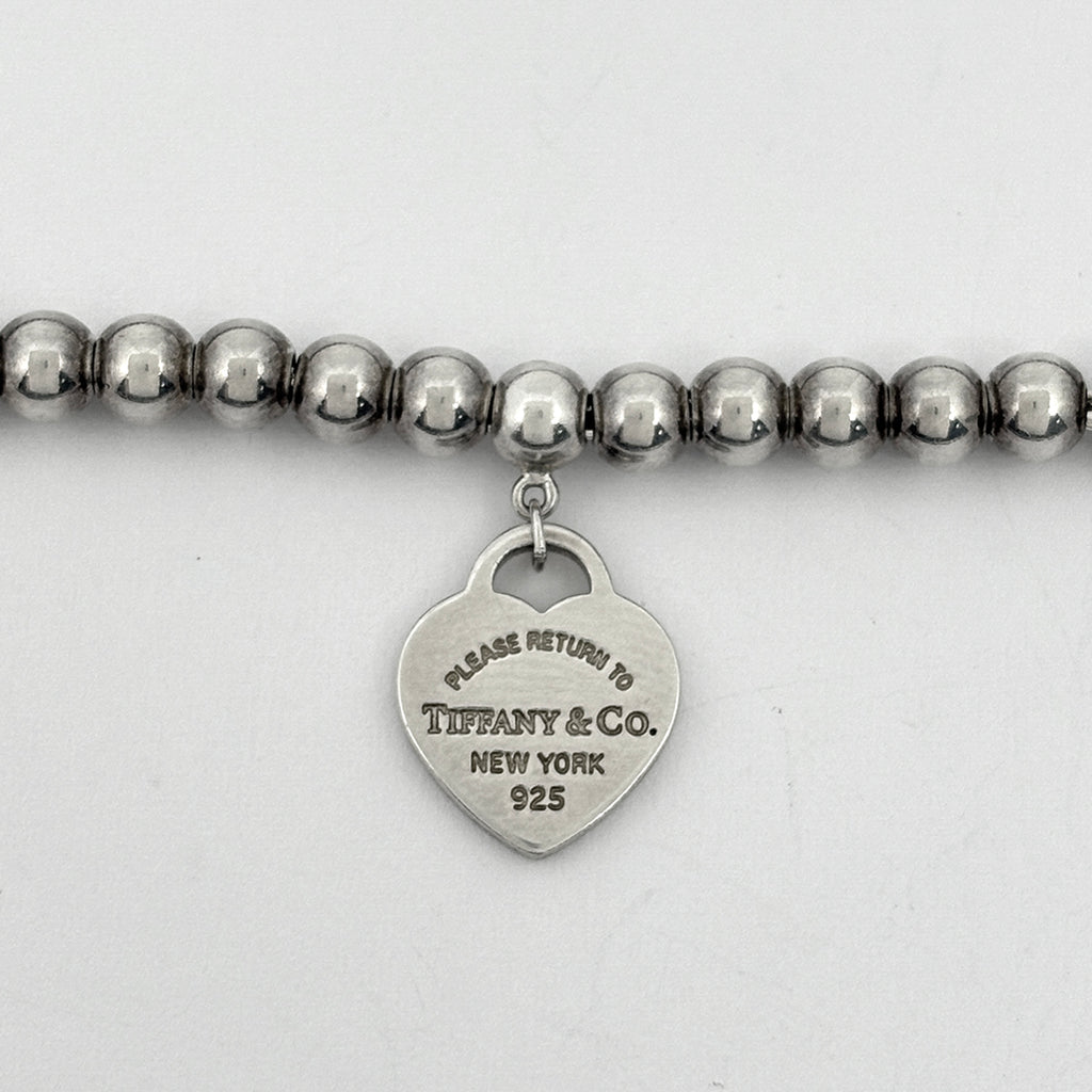 ティファニー ハート タグ ビーズ ブレスレット リターン トゥ