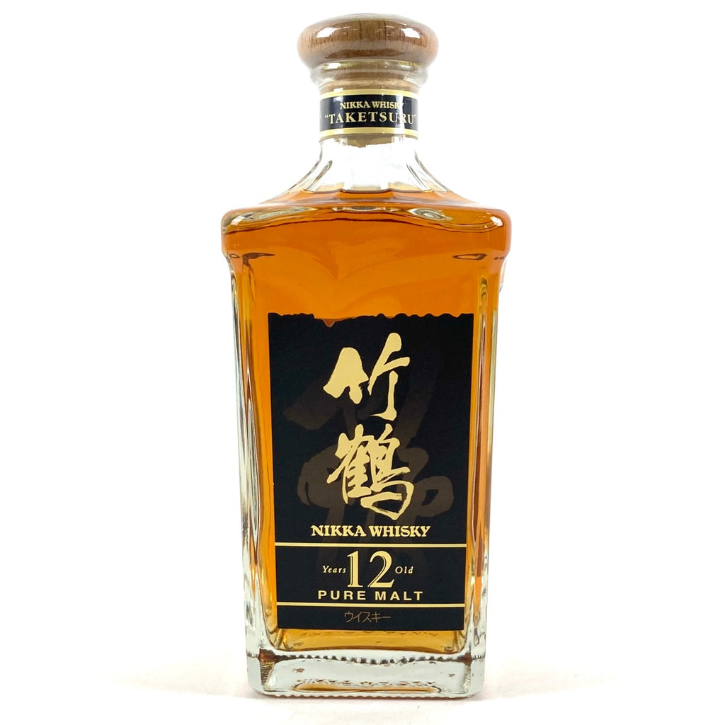 【最終値引き】 【東京都内限定お届け】 ニッカ NIKKA 竹鶴 12年 ピュアモルト 角瓶 660ml 国産ウイスキー 【古酒】liqbb liqbb